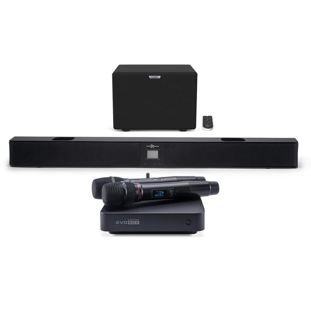 караоке-комплект EVOBOX Plus + EvoSound Bar (саундбар с караоке) в Томске