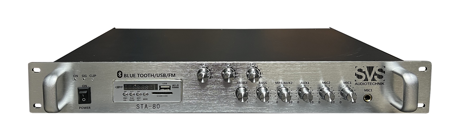 SVS Audiotechnik STA-80 Микшер-усилитель для систем Public Address в Томске