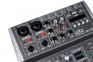 SVS Audiotechnik mixers AM-4 DSP Аналоговый микшерный пульт, 4-канала в Томске